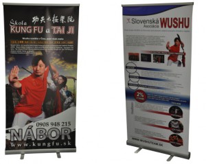 tlac a vyroba roll up banner